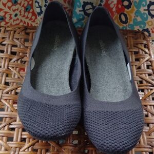 Allbirds Grey Knit Flats Minimalist Slip-On
